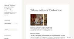 Desktop Screenshot of generalwhiskers.com